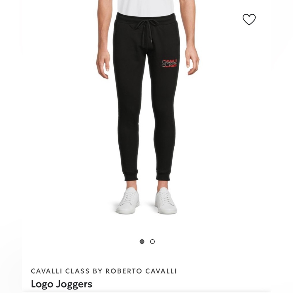Cavalli Class Black Joggers